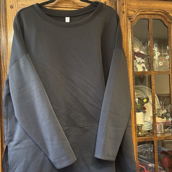 Dear Scarlett Pants - Dear Scarlett Women's Two Piece Too Pants Black 2XL Loungewear Set NWOT Wide Leg